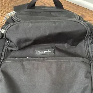 Vera Bradley | Bags | Vera Bradley Black Backpack With  display picture 1